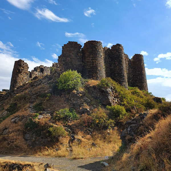 Anomalous zone on the slope of Aragats